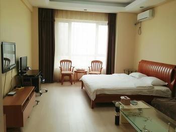 Shangfang Port View Hotel Apartment Dalian Bagian luar foto